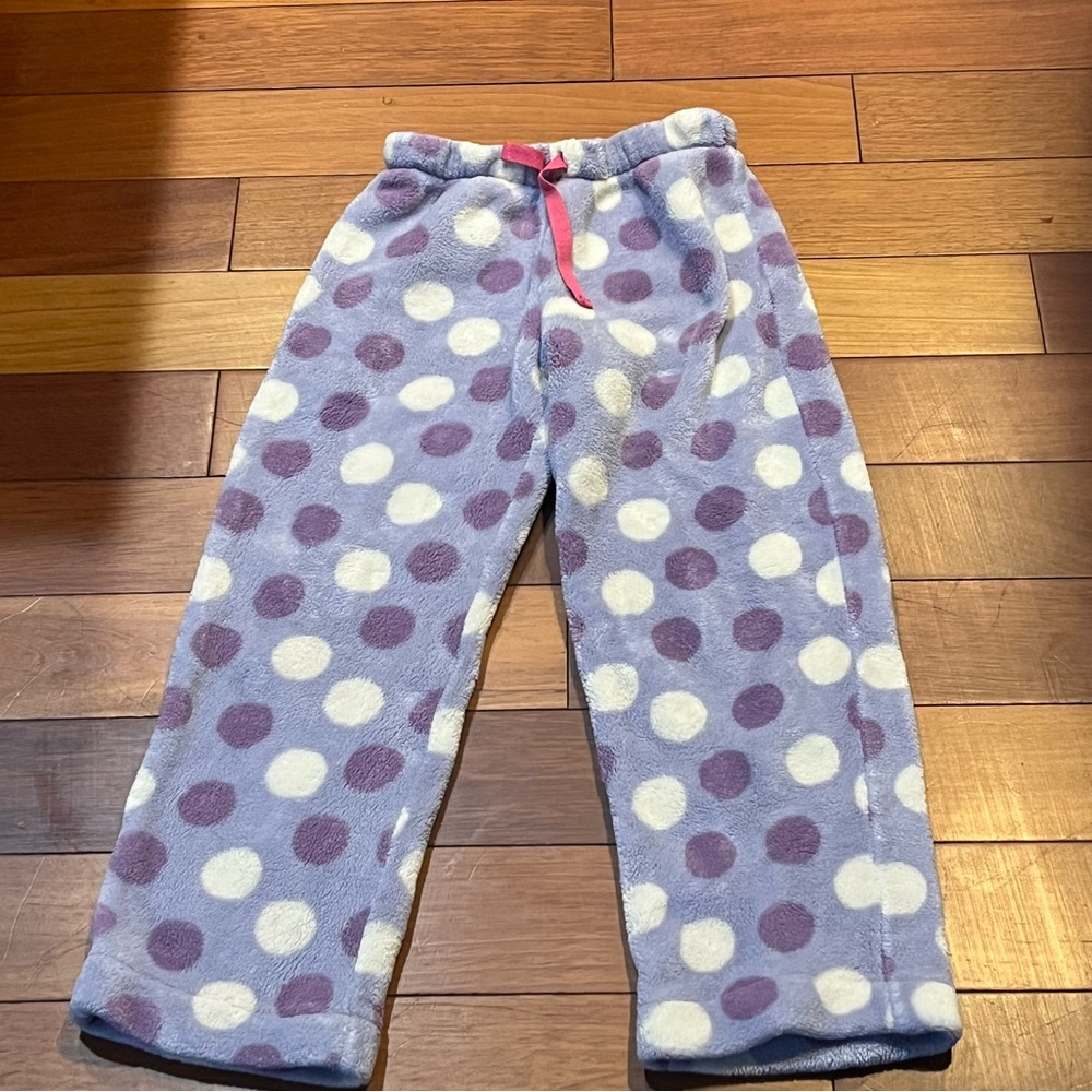 Tucker + Tate Kids Pajama Bottoms - Blue and White Polka Dot